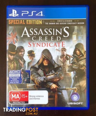 Ps4 Assassins Creed SYNDICATE + UNUSED DLC. BRAND NEW & SEALED $30