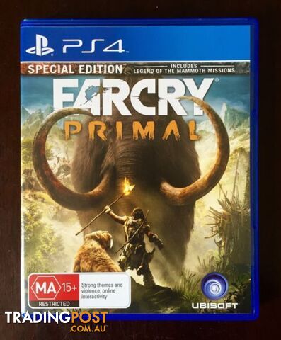 Ps4 Far Cry Primal. Disc 'AS NEW' $30 or Swap/Trade