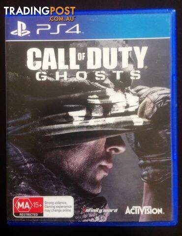 Ps4 Call Of Duty Ghosts. Good Condition $15 or Swap/Trade