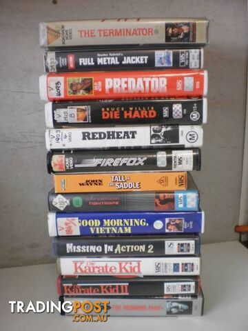 VHS VIDEO MOVIES -- VIEW CURRENT LIST OF MOVIES FOR SALE - photo 5 of 10