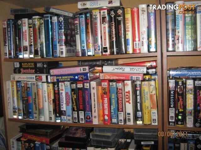 VHS VIDEO MOVIES -- VIEW CURRENT LIST OF MOVIES FOR SALE