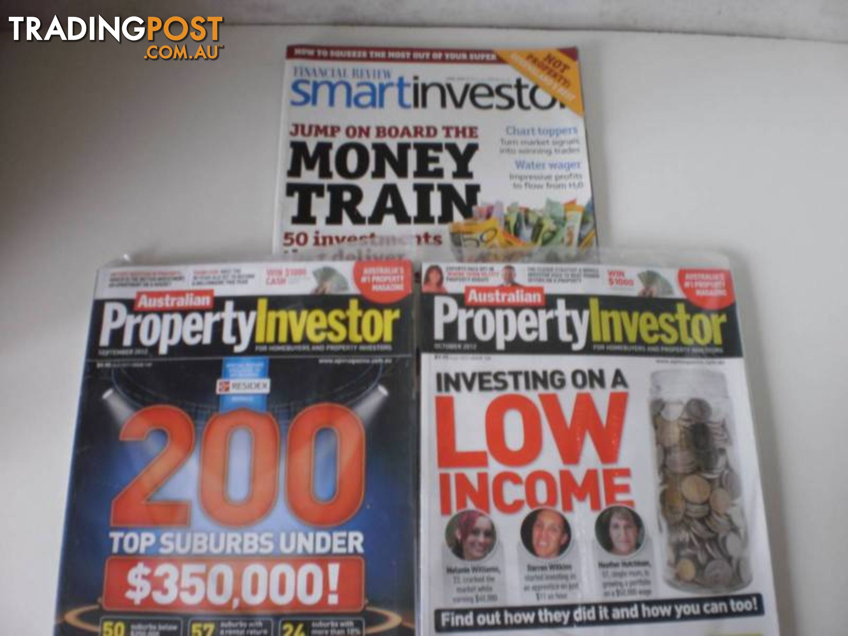 PROPERTY & STOCK MARKETS -- MAGAZINES, BOOKS, DVD