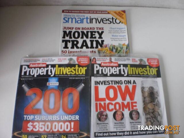 PROPERTY & STOCK MARKETS -- MAGAZINES, BOOKS, DVD