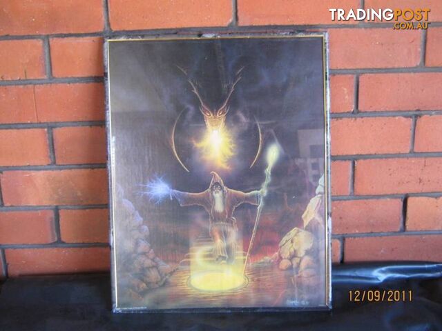 VINTAGE OIL PAINTINGS & AUSTRALIAN PICTURE PRINTS= - photo 5 of 10