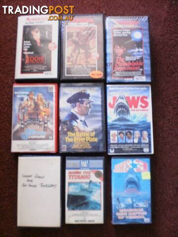 VHS VIDEO TAPES -- VIEW HUGE LIST OF MOVIES FOR SALE - photo 5 of 10