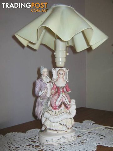 ANTIQUE LAMP MADE IN ITALY -- REDUCED PRICE