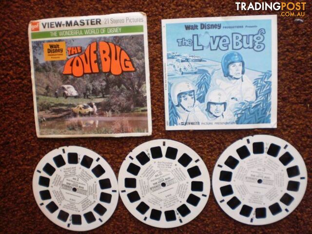 GAF VIEWMASTER, VINTAGE 1960 WHITE RED BLUE