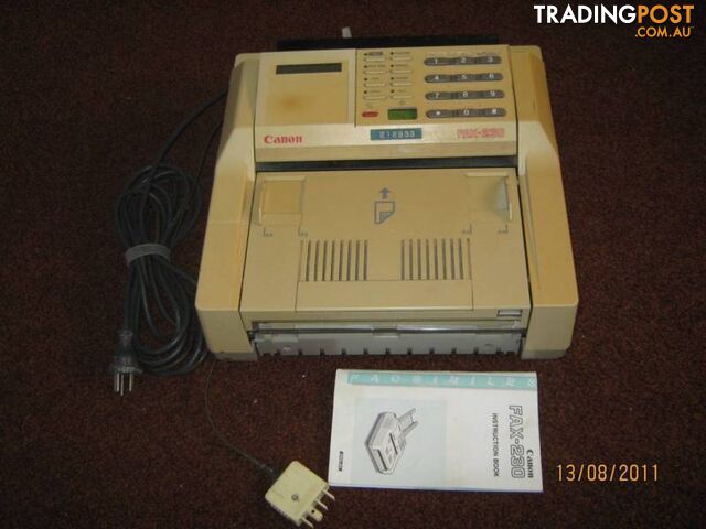 VINTAGE FAX MACHINE -- REDUCED TO CLEAR - photo 2 of 2