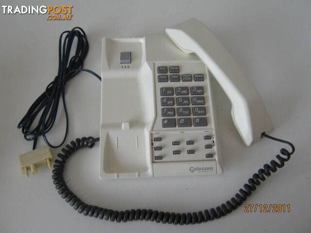 OLD TELEPHONES & OLD FAX MACHINE -- REDUCED PRICE