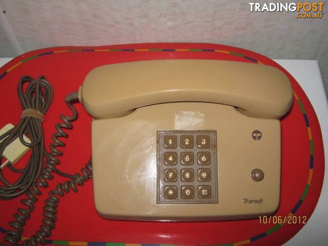 OLD TELEPHONES & OLD FAX MACHINE -- REDUCED PRICE