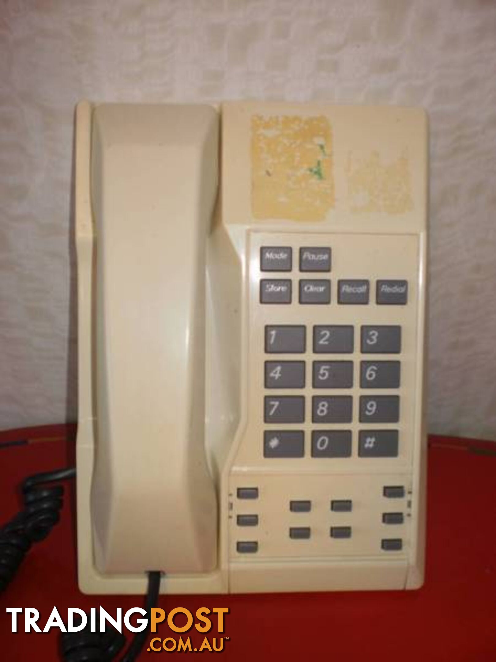 OLD TELEPHONES & OLD FAX MACHINE -- REDUCED PRICE