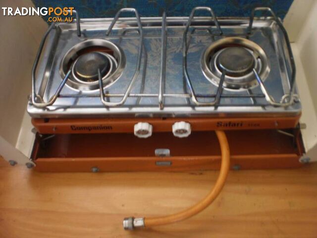 GAS COOKER 2 BURNER -- REDUCED PRICE - photo 3 of 4