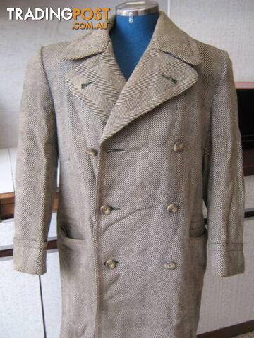 ANTIQUE GERMAN COAT VINTAGE 1940 -- REDUCED PRICE