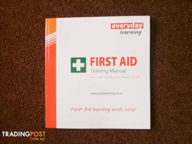 FIRST AID TRAINING MANUAL -- BRAND NEW
