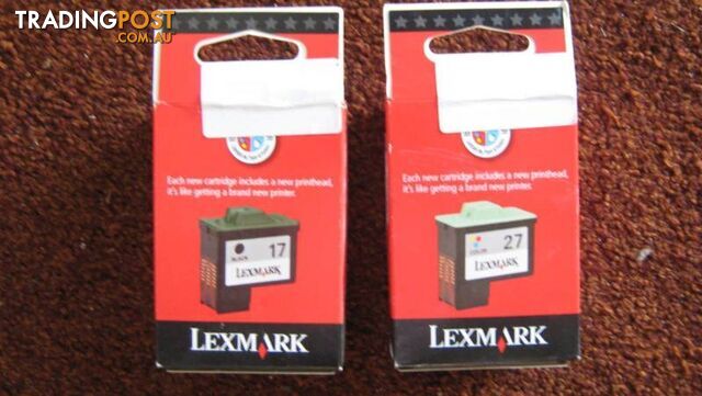 LEXMARK INK CARTRIDGES & PRINTER - photo 2 of 2