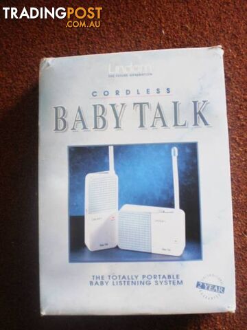 BABY MONITOR, PORTABLE & CORDLESS -- NEW NEVER USED