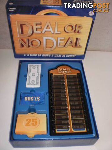 BOARD GAMES -- MONOPOLY, DEAL OR NO DEAL -- REDUCED PRICE