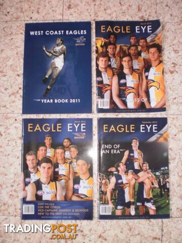 WEST COAST EAGLES, POSTERS, BOOKS