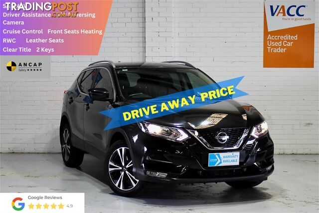 2018 NISSAN QASHQAI ST L J11SERIES2 WAGON