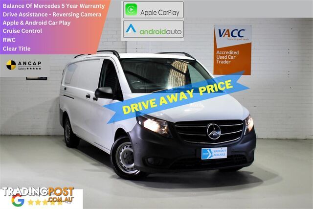 2021 MERCEDES-BENZ VITO 116CDI 447MY21 VAN