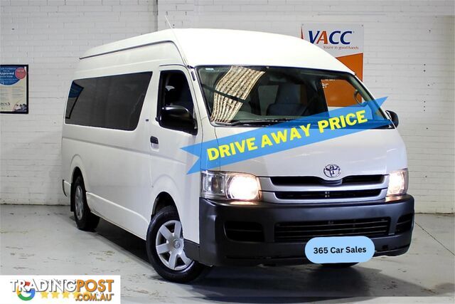 2008 TOYOTA HIACE COMMUTER TRH223RMY08 BUS