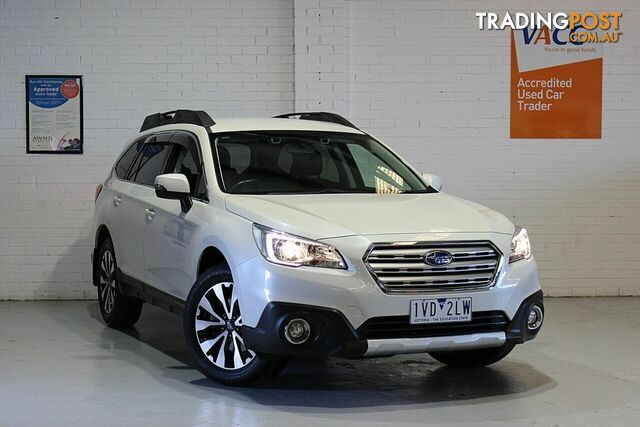 2016 SUBARU OUTBACK 2.5I CVT AWD B6A MY16 