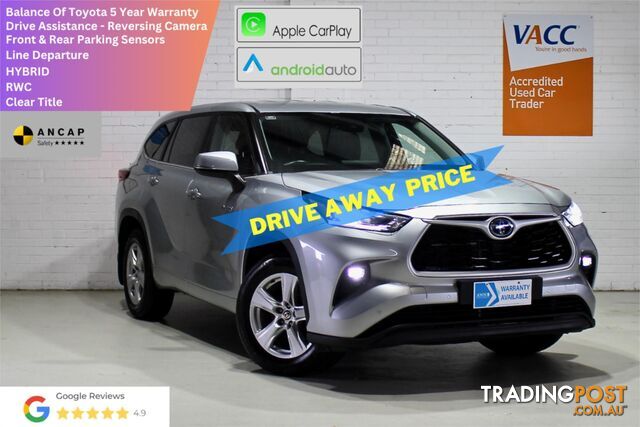 2023 TOYOTA KLUGER GX AXUH78R WAGON