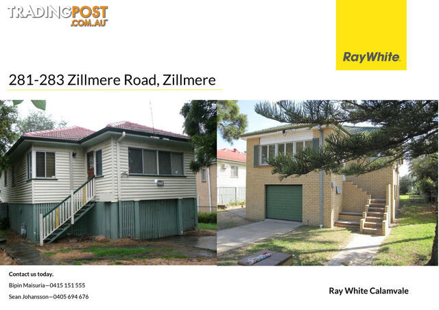 281-283 ZIllmere Road ZILLMERE QLD 4034