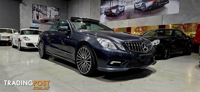 2011 MERCEDES-BENZ E-CLASS  E500 ELEGANCE A207 CABRIOLET 