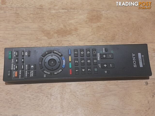 SONY REMOTE CONTROL SONY RM-GD015 BRAVIA TV REMOTE CONTROL MALVERN EAST MELBOURNE - photo 2 of 12