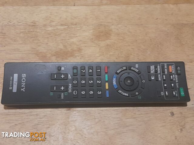 SONY REMOTE CONTROL SONY RM-GD015 BRAVIA TV REMOTE CONTROL MALVERN EAST MELBOURNE - photo 3 of 12