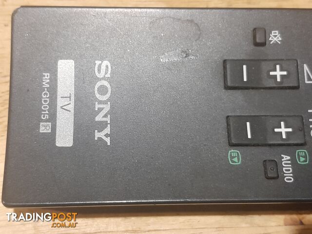 SONY REMOTE CONTROL SONY RM-GD015 BRAVIA TV REMOTE CONTROL MALVERN EAST MELBOURNE - photo 4 of 12