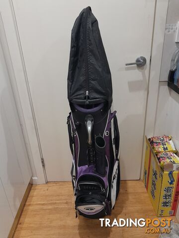 CLEVELAND GOLF CART BAG PURPLE MALVERN EAST MELBOURNE