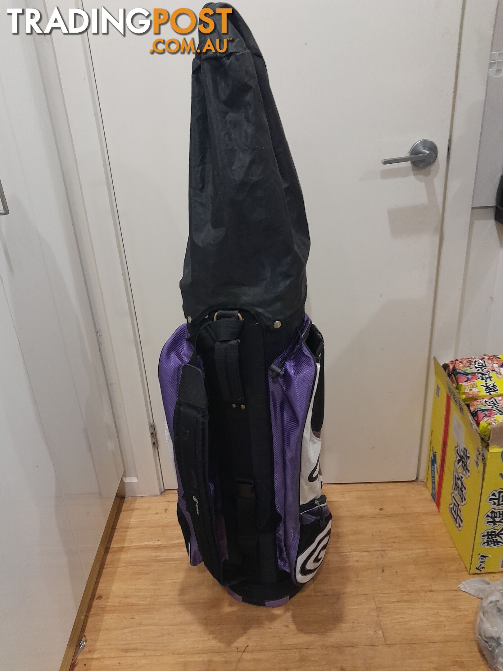 CLEVELAND GOLF CART BAG PURPLE MALVERN EAST MELBOURNE