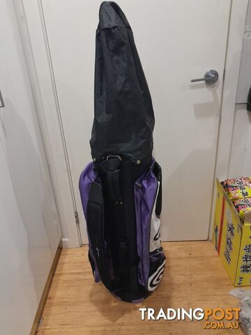 CLEVELAND GOLF CART BAG PURPLE MALVERN EAST MELBOURNE