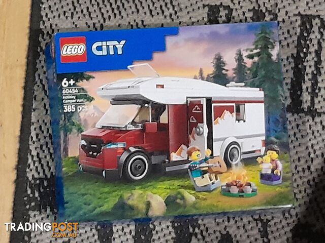 ORIGINAL BOX ONLY LEGO CITY 60454 HOLIDAY ADVENTURE CAMPER VAN LEGO BOX MALVERN EAST MELBOURNE