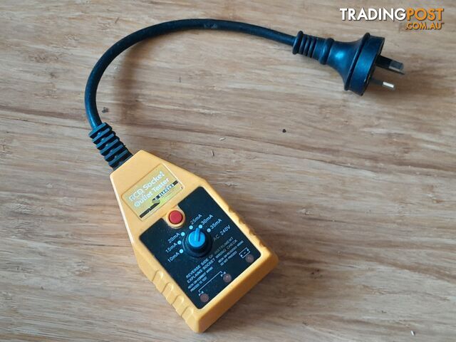 POWER OUTLET TESTER RCD TEST ELCB TEST ELECTRICAL SOCKET TESTING MALVERN EAST MELBOURNE