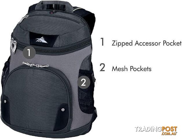 HIGH SIERRA AT3 22" CARRY-ON WHEELED BACKPACK WITH REMOVABLE DAY PACK MALVERN EAST MELBOURNE