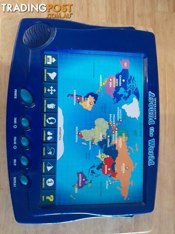 SCIENTIFIC TOY INTERACTIVE AROUND THE WORLD 10ACTIVITIES QUIZ QUESTIONS LIGHTS MALVERN EAST