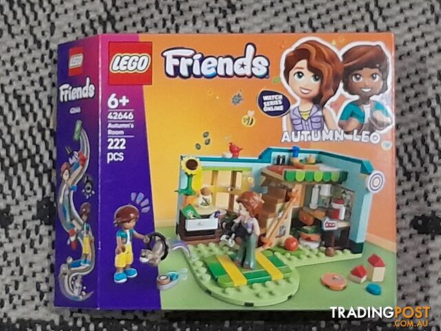 ORIGINAL BOX ONLY LEGO FRIENDS 42646 AUTUMN'S ROOM LEGO BOX MALVERN EAST MELBOURNE