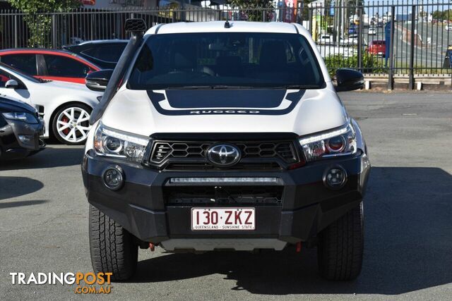 2019 TOYOTA HILUX RUGGED X (4X4) GUN126R MY19 DOUBLE CAB PICK UP