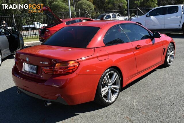 2015 BMW 435I BODYSTYLE F33 MY15 CONVERTIBLE