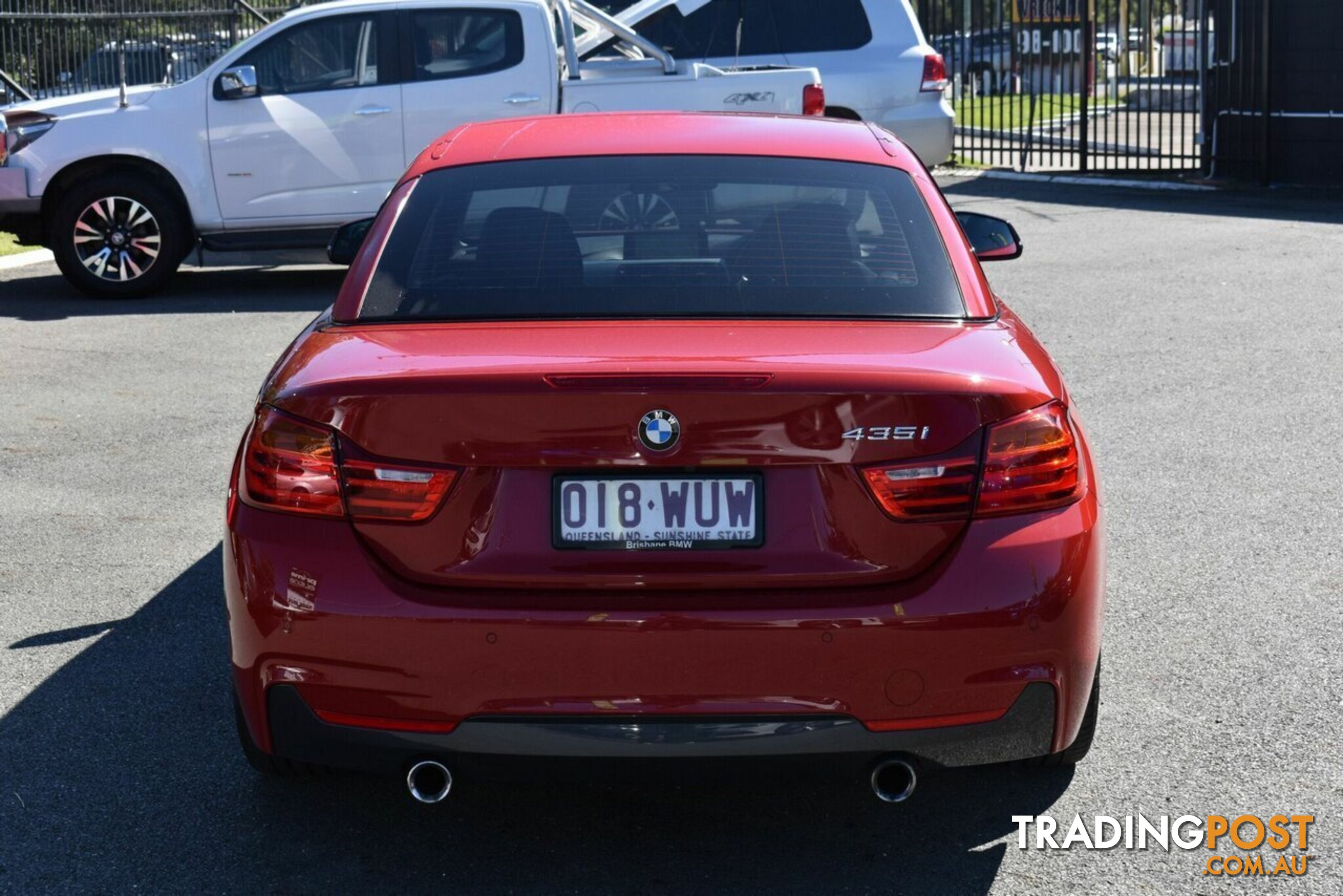 2015 BMW 435I BODYSTYLE F33 MY15 CONVERTIBLE