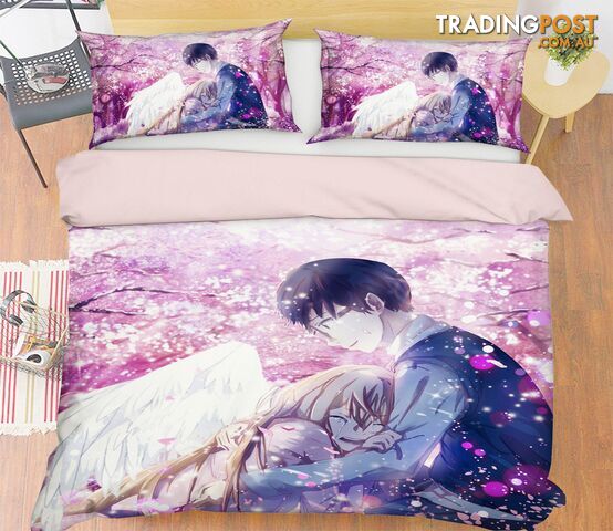 3D Your Lie In Aprilt 839 Anime Bed Pillowcases Quilt Cover Set Bedding Set 3D Duvet cover Pillowcases - AJ WALLPAPER - AJW-Quiet Covers-3331-2