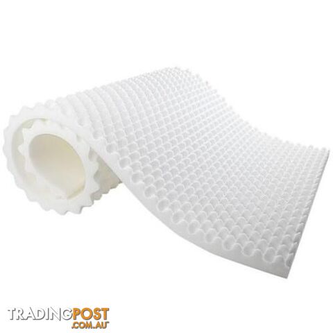 5cm Egg Crate Support Mattress Topper Bed Underlay Bedding Protector - 07446931486408 - SLB-SBay-HD-E01