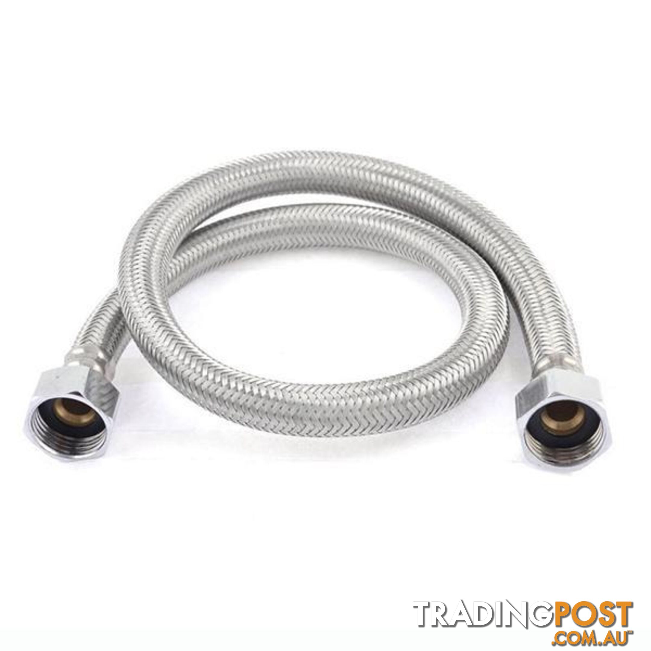 Shower Inlet Pipe 800 Mm Water Inlet Outlet Shower Hose Chrome CDA SH800