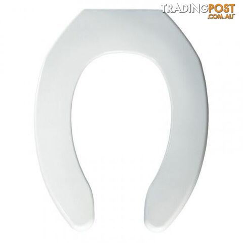Bemis 1055SSC Commercial Plastic Elongated Toilet Seat, White - 0073088098832 - STG-61-167239254-AU