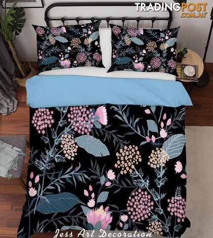 3D Color Flowers Pattern Quilt Cover Set Bedding Set Pillowcases  194-Single - Jess Art Decoration - JAD-JADK27025