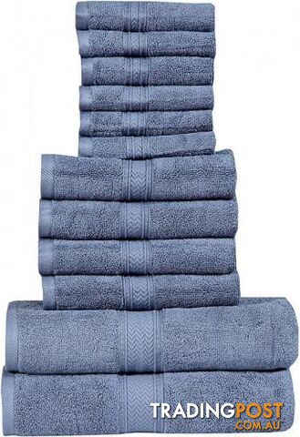 Talvania Luxury Bath Towels - 100% Ring Spun Cotton 650 GSM Big