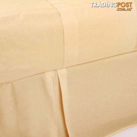 Belledorm 200 Thread Count Egyptian Blend Platform Valance (Papyrus) (Superking) - Belledorm - 05059269531812 - PTM-UTBM132_3